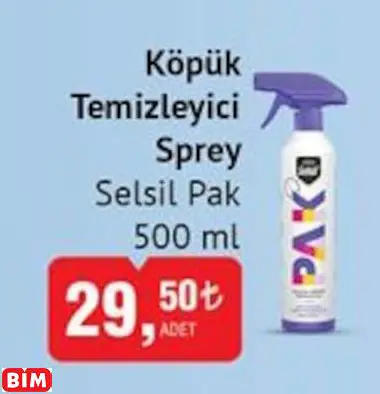 SELSİL PAK   KÖPÜK TEMİZLEYİCİ SPREY